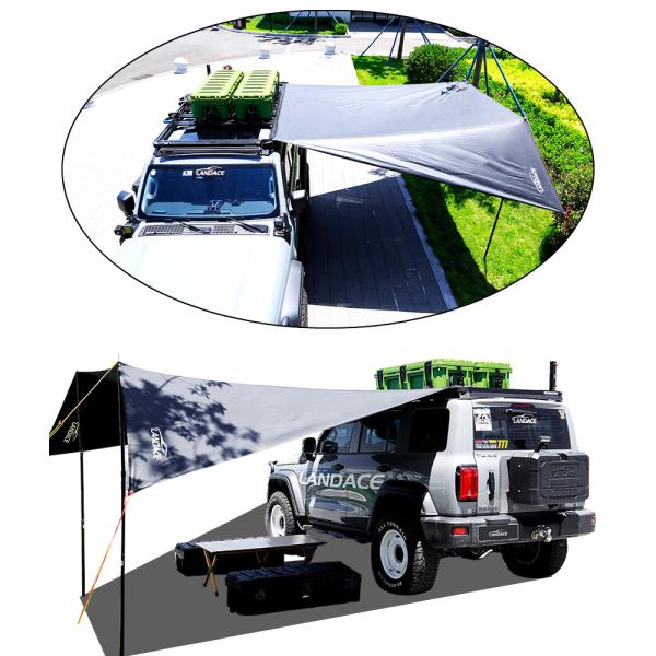 Four-season Tent Oxford Camping Rooftop Tent Car Triangle Hard Shell Roof Top