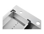 Stainless Steel Drop In Single Bowl Kitchen Sink Undermount Double Bowl
