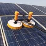 7.5m Electric Solar Panel Cleaning Machine with Water Fed Pole Unleash