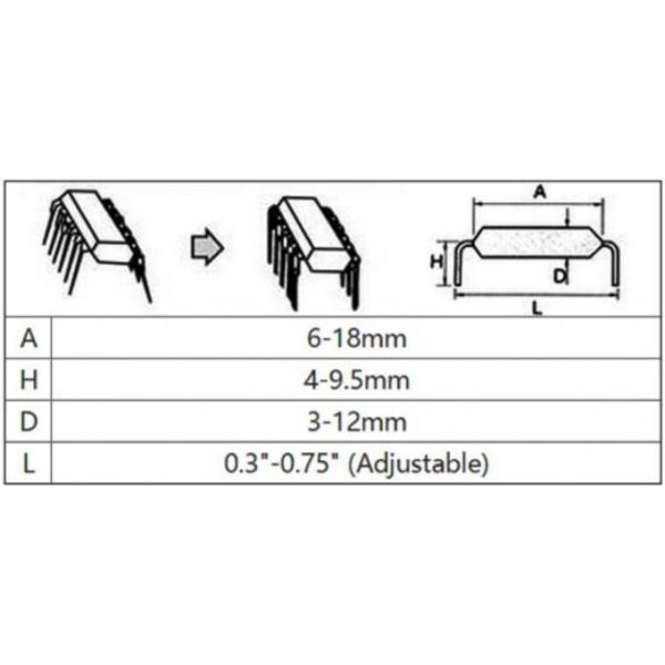 IC Components Lead Forming Machine, IC Lead Straightener