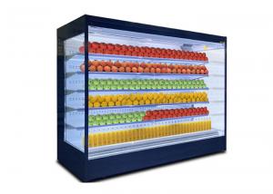 Wholesale Fruit Display Rack Wall Mounted Refrigerator With Night Curtain from china suppliers