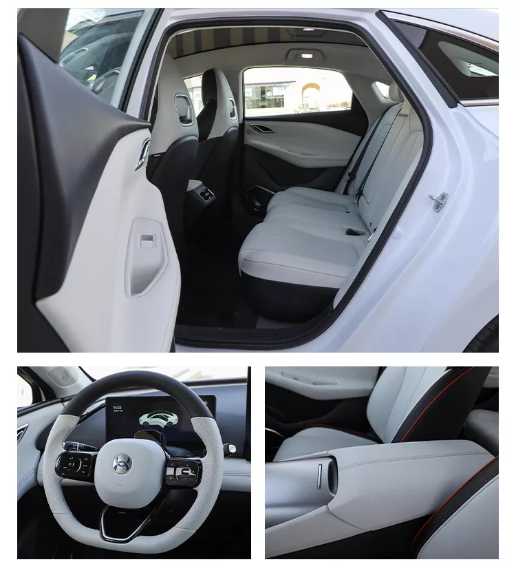 Affordable Stock HYCAN A06 EV Car with 0.5 Hour Fast Charging Time and Lithium Battery