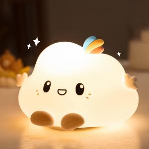 Wholesale Silicone Baby Night Light Lamp Rechargeable Kids Night Light For Bedroom from china suppliers