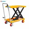 Buy cheap Factory supply safety device 500kg load capacity manual scissor lift table from wholesalers