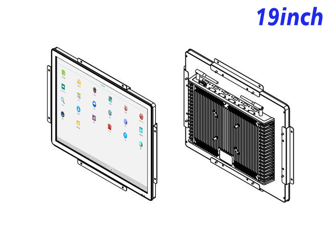 19-Inch Android Display for Transportation Hubs and Access Control Systems