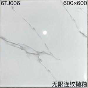 Wholesale 600X600mm Polished Porcelain Tiles Stain Resistant Sparkling For Floor Wall from china suppliers