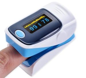 Wholesale Medical Multidirectional Rotatable Fingertip Pulse Oximeter from china suppliers
