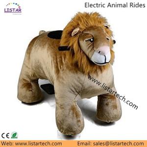 Wholesale Plush Lion Ride-on Toy, Coin Operated Electric Animal Scooter with Tokens, for Mall/Park from china suppliers