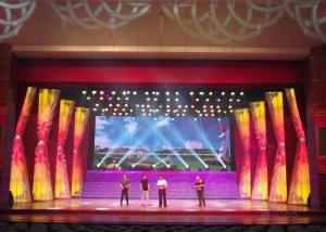 Wholesale Music Concert Stage LED Video Curtain Rental P3 HD Image Video Wall LED Display from china suppliers