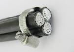 XLPE AAC Lepas 4/0AWG AAAC Supporting Wire Triplex Overhead Cables Aerial