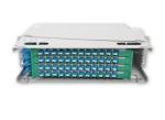 ODF Optic Distribution Unit Singemode 48 Port Fiber Optic Patch Panel LC
