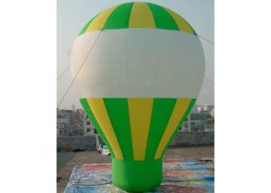 Wholesale 0.45mm Oxford Fabric Green / Yellow Inflatable Model Ballon Shape For Promotion from china suppliers