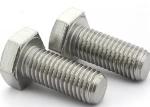 Carbon Steel Hexagon Bolt Grade 4.8 M12 1/4 Silver Finish Industrial Mechanical