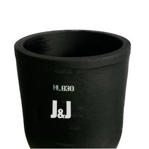 Wholesale High Pure Silicon Carbide Graphite Crucible Conventional Circular Crucible Metal Melting from china suppliers