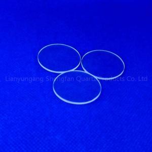 Wholesale Sapphire Tablets Quartz Glass Plate 100mm Thickness Circular Optical Observation Lenses from china suppliers