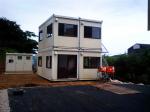 White Two Stories Combined Container , Office Storage Containers With Stationery