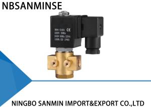 Wholesale Bistable P3 Brass Solenoid Valve 1 / 4 Inch High Frequency NBSANMINSE Brand from china suppliers