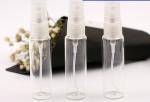 10 ml glass clear spray perfume bottles
