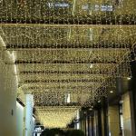 96 LED Curtain Icicle Lights 3m For Christmas Decoration