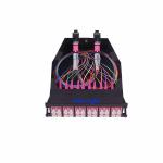 Metal Fiber Optical Box With Adapter / ODF MPO-LC Fiber Optical 12 Core