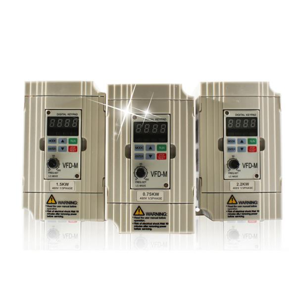 Frequency AC Servo Driver 0.4kw 0.75kw 1.5kw 3 PH 380V - 460V VFD015M43B