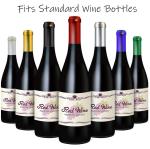 Wine Bottle Stopper Shrink Pack Sleeve Clear PVC Heat Shrink Capsules