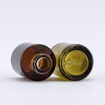 30ml Cosmetic Glass Dropper Bottle Stamped Essential Oil Bottle With Screw Cap