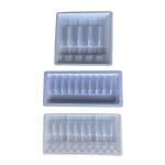 PET packaging tray custom medicine water injection ampoule tray custom wholesale