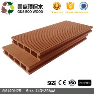 Wholesale Uv Resistant Fireproof Decorative Wall Panel HDPE Wood Eco Hollow Decking Boards from china suppliers