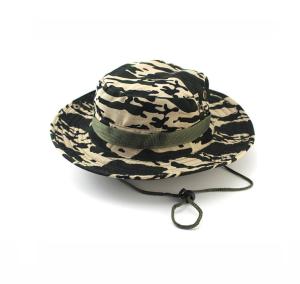 Wholesale 100% Cotton Fisherman Bucket Hat With Strings Plain Pattern Quick Dry from china suppliers