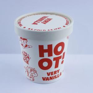 Wholesale PE Coated Ice Cream Paper Cup With Lid 6 Oz 175ml Custom Printed Disposable from china suppliers