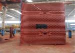 Horizontal Boiler Water Wall Panels 76 Mm For Gas Fired Hot Water