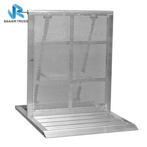 Wholesale Portable Mojo Outdoor Crowd Control Barrier / Fence Folding Metal Material from china suppliers