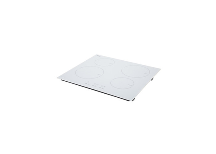 6000W Built In Knob White Color Four Burner Induction Stove