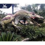 Windproof Realistic Dinosaur Models Life Size In Jurassic Theme Park 110vac