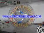 1.0mm Clear Body Inflatable Zorb Ball For Kids , Water Human Hamster Ball