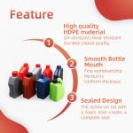 1500ml 2000ml HDPE Motor Oil Bottles With Lids Engine Oil Canister