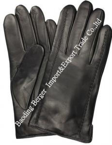China leather classic gloves for men fashion leather gloves on sale