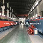960kw Natural Gas Chain Type Mesh Belt Furnace 55Cr3 1500 X 14000 X 200mm
