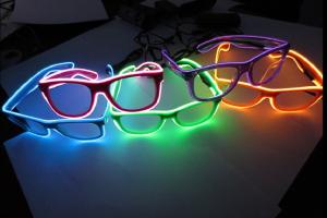 Wholesale Popular El Wire Glasses Diffraction Effect Lens For Watching Fireworks from china suppliers