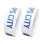 Lightweight Disposable Paper Wristbands , Waterproof Security Wristbands For