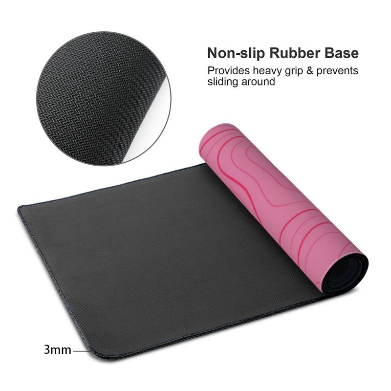 Customizable Gaming Desk Mats with CMYK Sublimation Printing and OEM Pattern 900*400*3mm