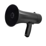 40W Black Loud Hailer Bullhorn Megaphone Speaker for Troop Sporting Rescue