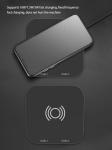 Wireless 10w Fast Portable Smartphone Charger Pad 5V 2A Input