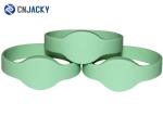 Adjustable Passive RFID Silicone Bracelet Watch Type , Coloured RFID Tag