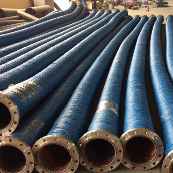 High Flexibility 2 Inch Dredge Hose UV Protected Custom Thickness For Mud Dredging