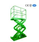 8M Lifting Height Customized Stationary Scissor Lift Platforms 4000Kg Loading