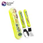 Factory Direct Customized logo stainless steel cute cartoon plastic PS handle