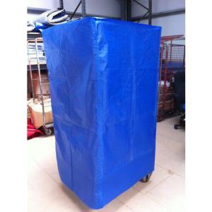Wholesale 210D Blue Coated Polyester Cover Customized Size For Roll Cage Trolley from china suppliers