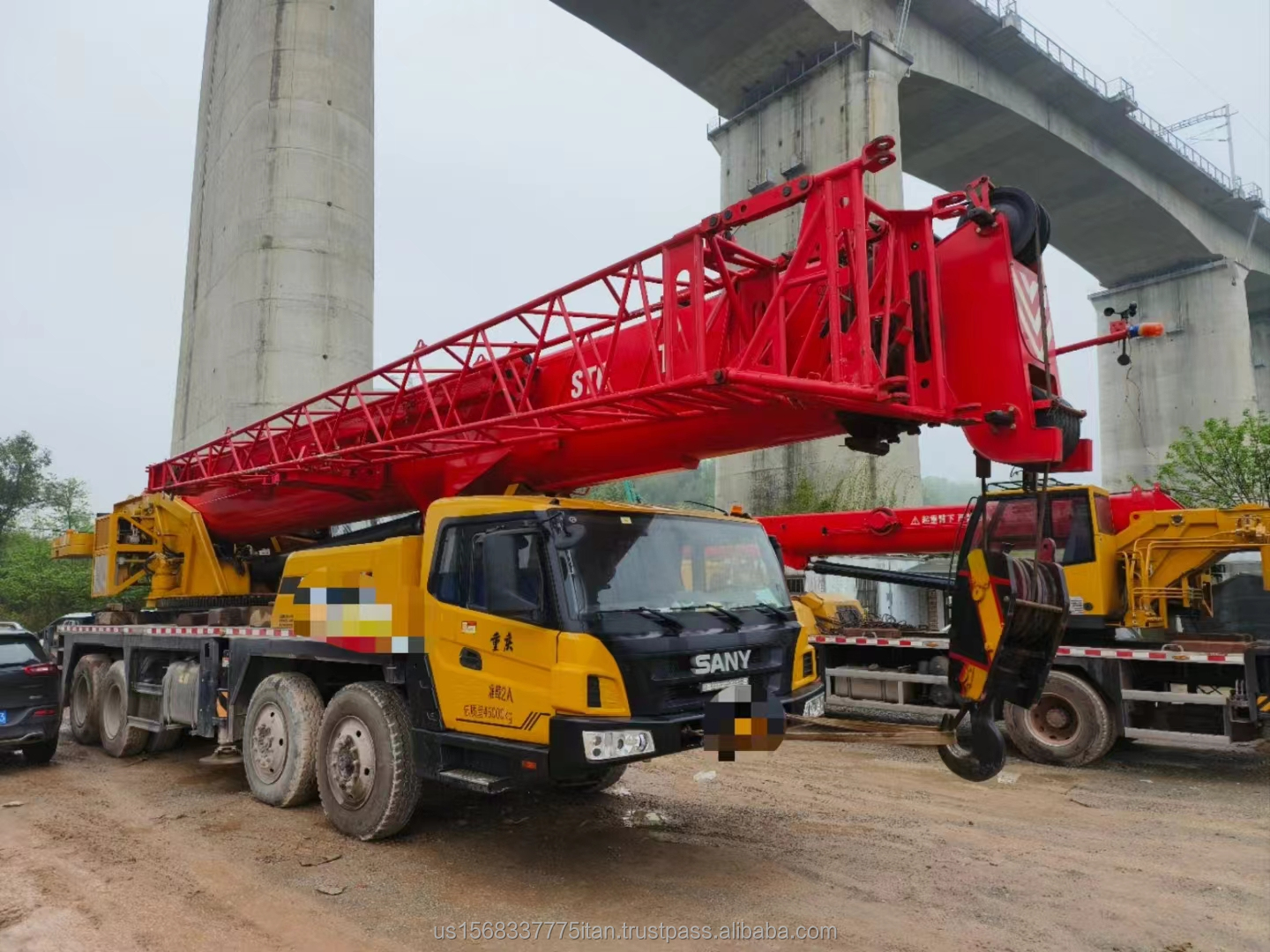 SANY 260 Ton Crane Excellent Performance and Low Working Hours for Construction